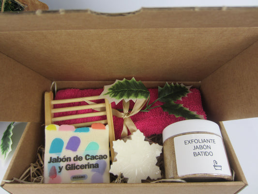 Caja de Cartón con Exfoliante